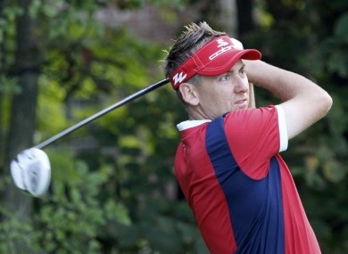 Ian Poulter will hope to continue his impressive Ryder Cup form next weekend.