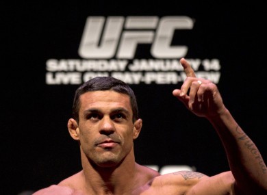 Vitor Belfort will be one of those competing at UFC 152.