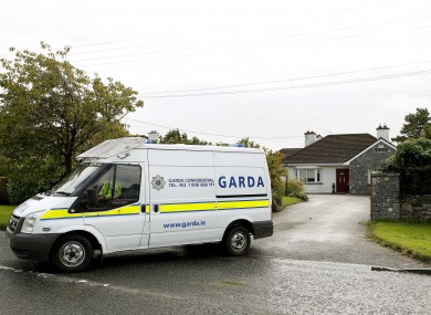 The house on Bachelor's Walk in Tullamore, Co Offaly, where the body of an 11-year-old girl was discovered by Gardai