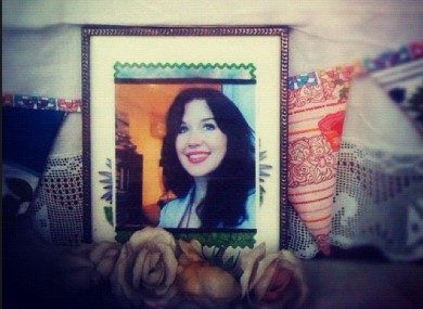 One of Jill Meagher's colleague's posted this photo of a memorial on Sydney Road on Twitter today