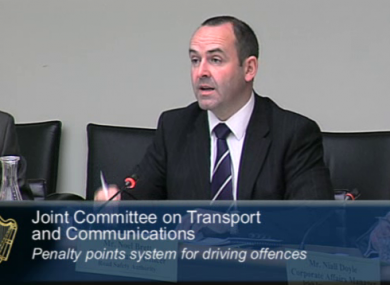 Noel Brett made the comments at an Oireachtas meeting yesterday.