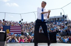 Primary colours: Barack Obama makes his prediction for the World Series