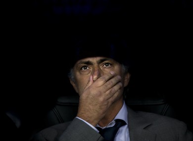 Jose Mourinho knows his side can afford no more slip ups.