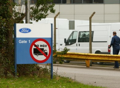 The Ford factory in Southampton today.