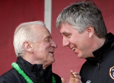 Trapattoni and Delaney.