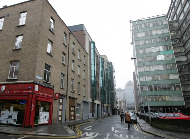 The Department of Health (right) on Poolbeg Street in Dublin city centre