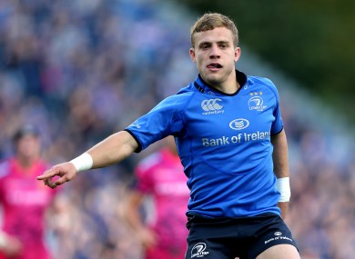 Ian Madigan has played fullback five times for Leinster this season.