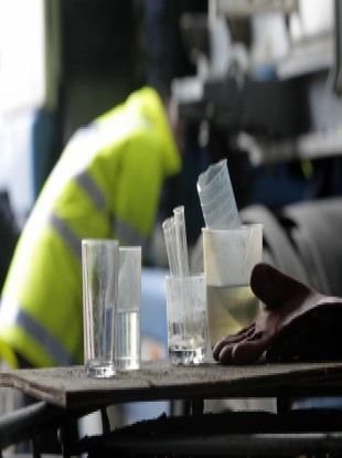 Items used for chemical testing found by Customs and Garda officers at a fuel laundering plant unearthed in Knightstown, Co Meath in May 2011