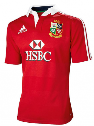 The jersey that the Lions will wear in Hong Kong and Australia.