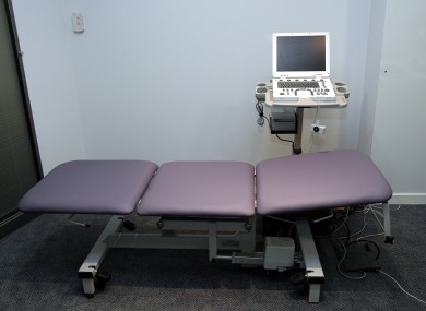 A consultation room at the new Marie Stopes clinic in Belfast