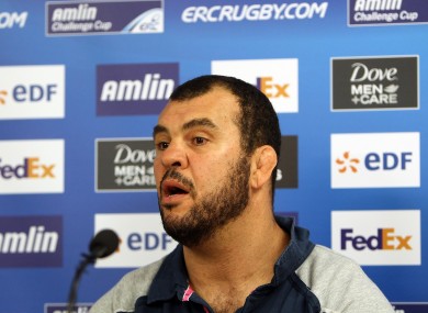 Michael Cheika was unwilling to confirm whether his side would attempt to sign Brian O'Driscoll.