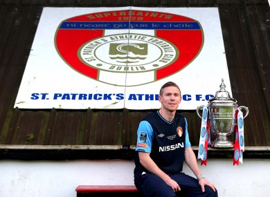 No touching: Conor Kenna and the FAI Cup.