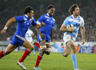 Marcelo Bosch on his way to scoring in Lille.