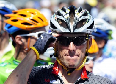 Lance Armstrong's team doctor denies ever seeing the cyclist dope.