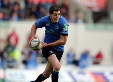 Jonathan Sexton scored a try against Zebre on Saturday.
