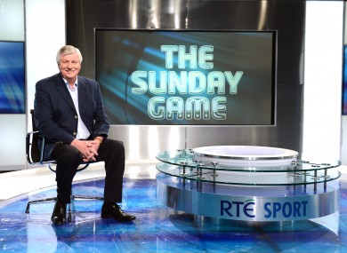 Michael Lyster: Sunday Game presenter.