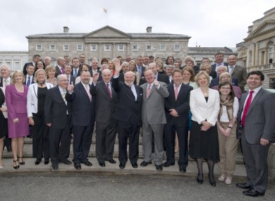 First sitting of the 24th Seanad in May 2011.