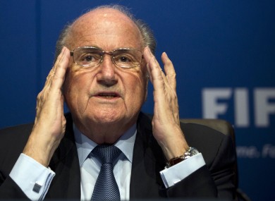 Sepp Blatter was criticised for his initial reluctance to introduce goal-line technology.