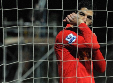 Luis Suarez: in goal-scoring form this season.