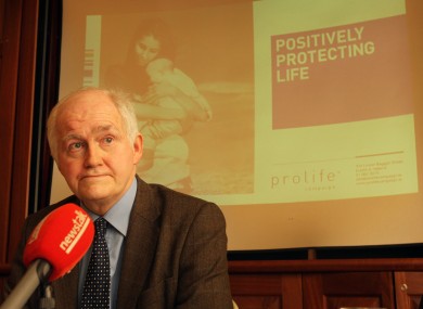 TCD professor William Binchy will be among the legal experts at today's hearing.