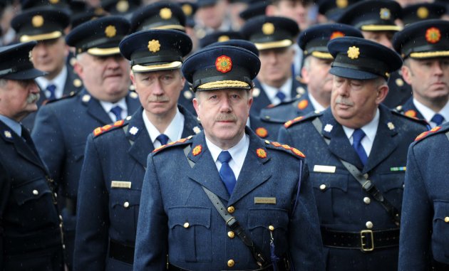 30/01/2013. Funeral of Garda Adrian Donohoe. Membe
