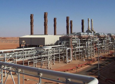 The Amenas natural gas field in Algeria where the hostages are being held