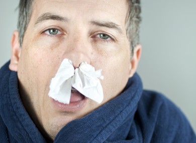Wherever else you might keep your tissue, PLEASE don't keep it up your nose.