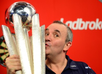 Taylor won the world darts title for the 16th time last night.