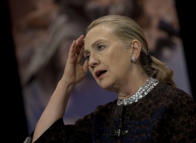 Hillary Clinton's blood clot was found during a routine examination following her concussion, which came when she fell ill after returning to the US from Ireland.