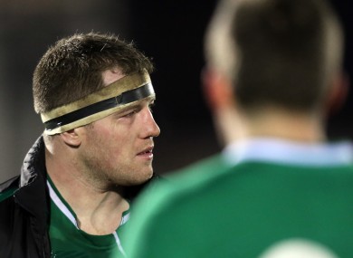 Michael Bent had a tough outing against England Saxons.