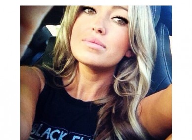 Paulina Gretzky: big on Instagram apparently.
