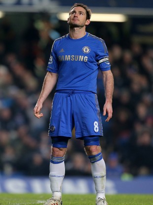 Frank Lampard after the final whistle.
