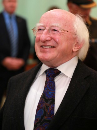 President Michael D Higgins
