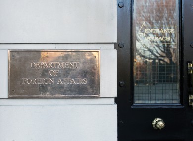 The Department of Foreign affairs in Dublin City centre
