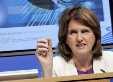 Minister Joan Burton