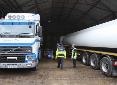 File photo of fuel laundering plant.