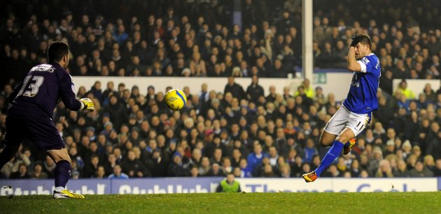 Soccer - FA Cup - Fifth Round - Replay - Everton v Oldham Athletic - Goodison Park