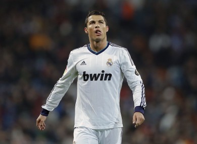 Real Madrid's Cristiano Ronaldo believes football is a clean sport.