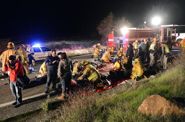 Tour Bus Crash