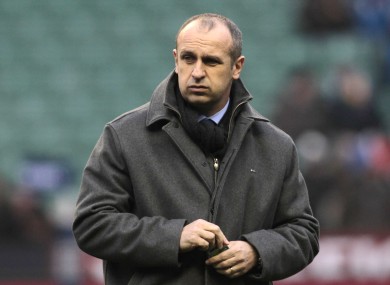 France's head coach Philippe Saint-Andre