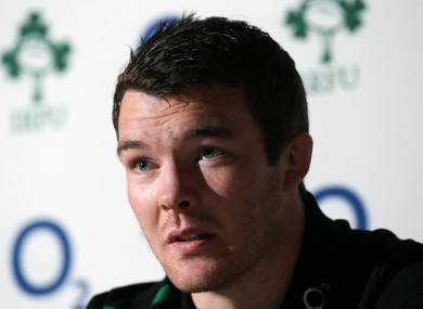 Peter O'Mahony is now an established Irish back-row.