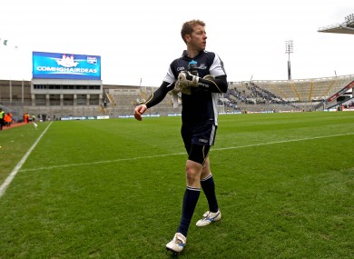 Shane Supple: starts again in goal for Dublin.